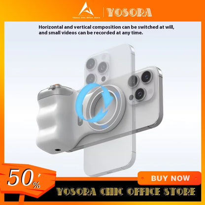Fun Shot Magnetic Grip 10m Remote Control Range Camera Aid Photography Tools  Fun One-Handed Control Outdoor PC Accessry Custom