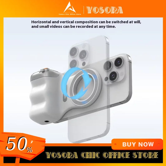 Fun Shot Magnetic Grip 10m Remote Control Range Camera Aid Photography Tools  Fun One-Handed Control Outdoor PC Accessry Custom