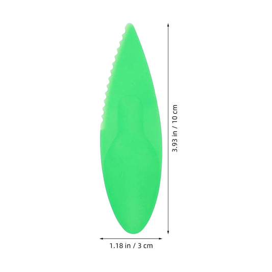 50 Pcs Kiwi Fruit Peeler Spoon Knife Plane Avocado Slicer Plastic Kitchen Green Tool Cutting Knives