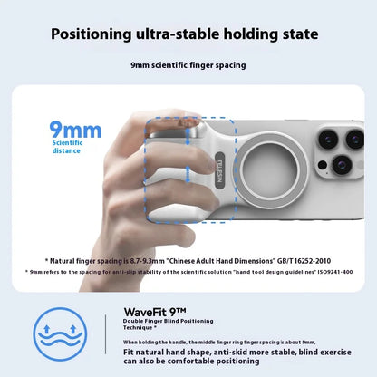 Fun Shot Magnetic Grip 10m Remote Control Range Camera Aid Photography Tools  Fun One-Handed Control Outdoor PC Accessry Custom